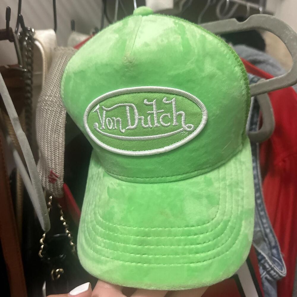 Von-dutch Men's Green Hat